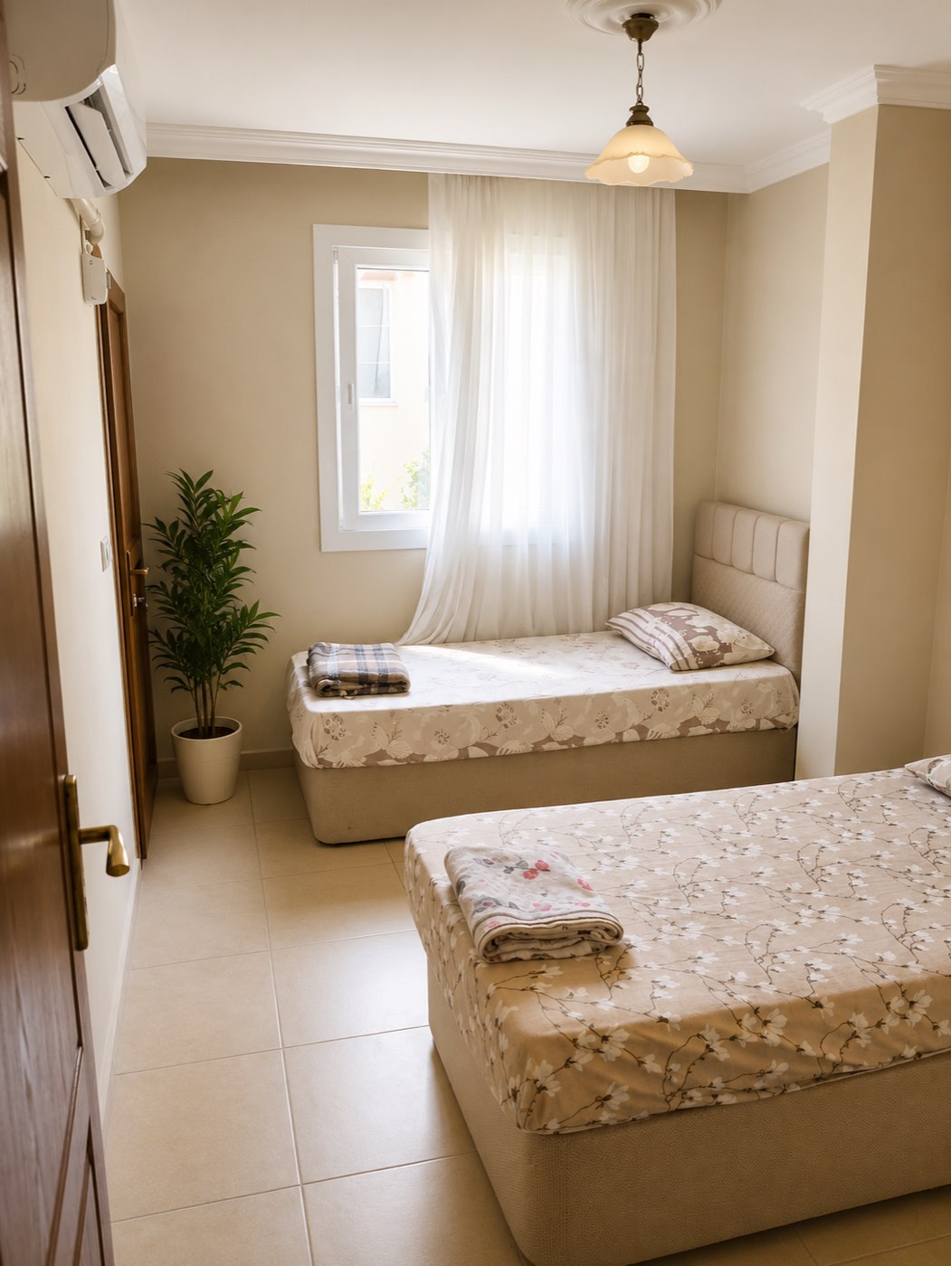 Oktay Apart Otel iki yataklı oda
