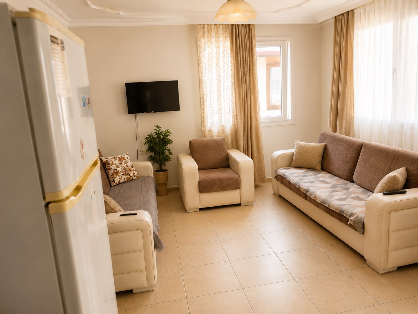Oktay Apart Otel daire salonu